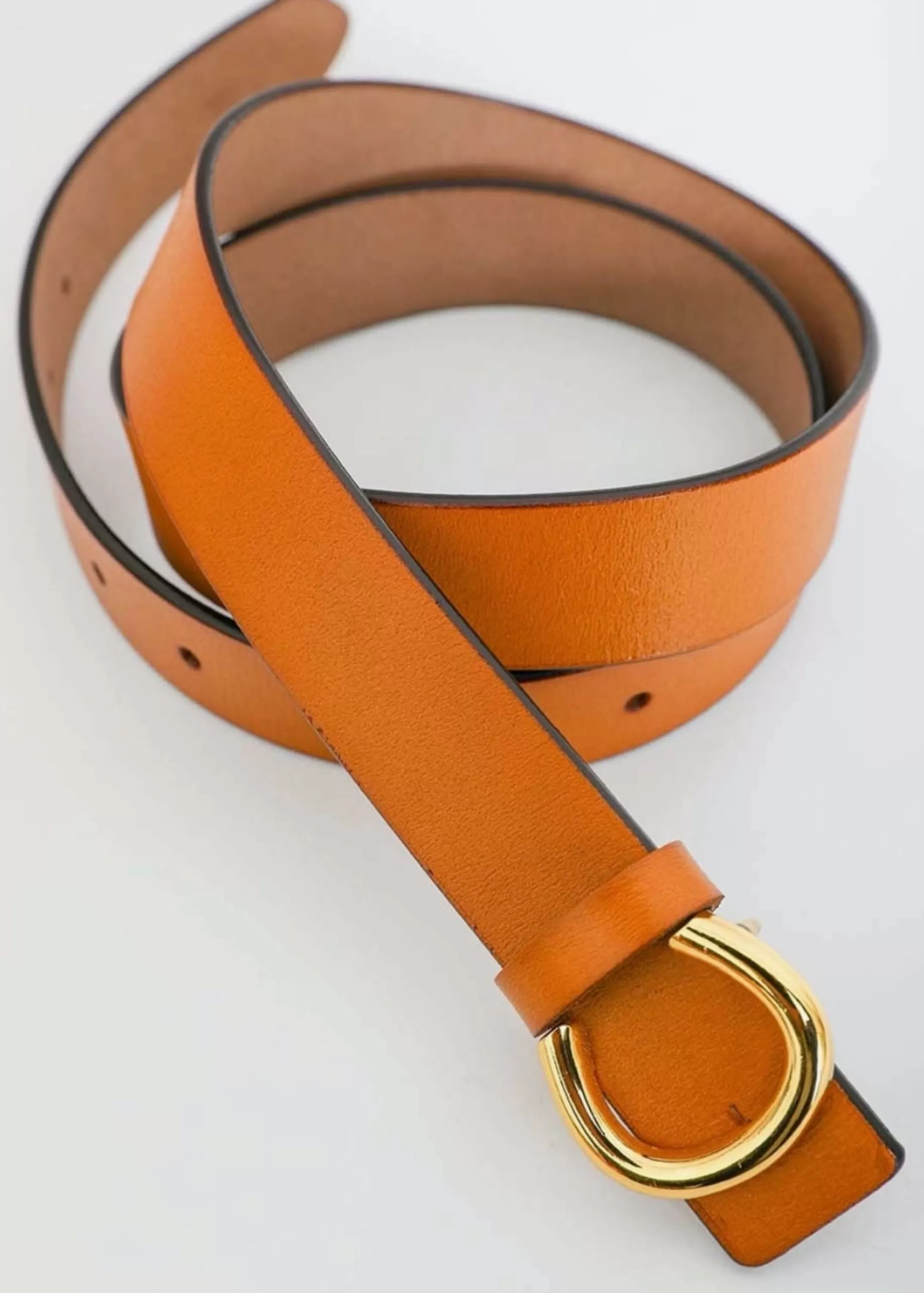 Cheap Minimalist Gold Horseshoe Belt Women Accessories