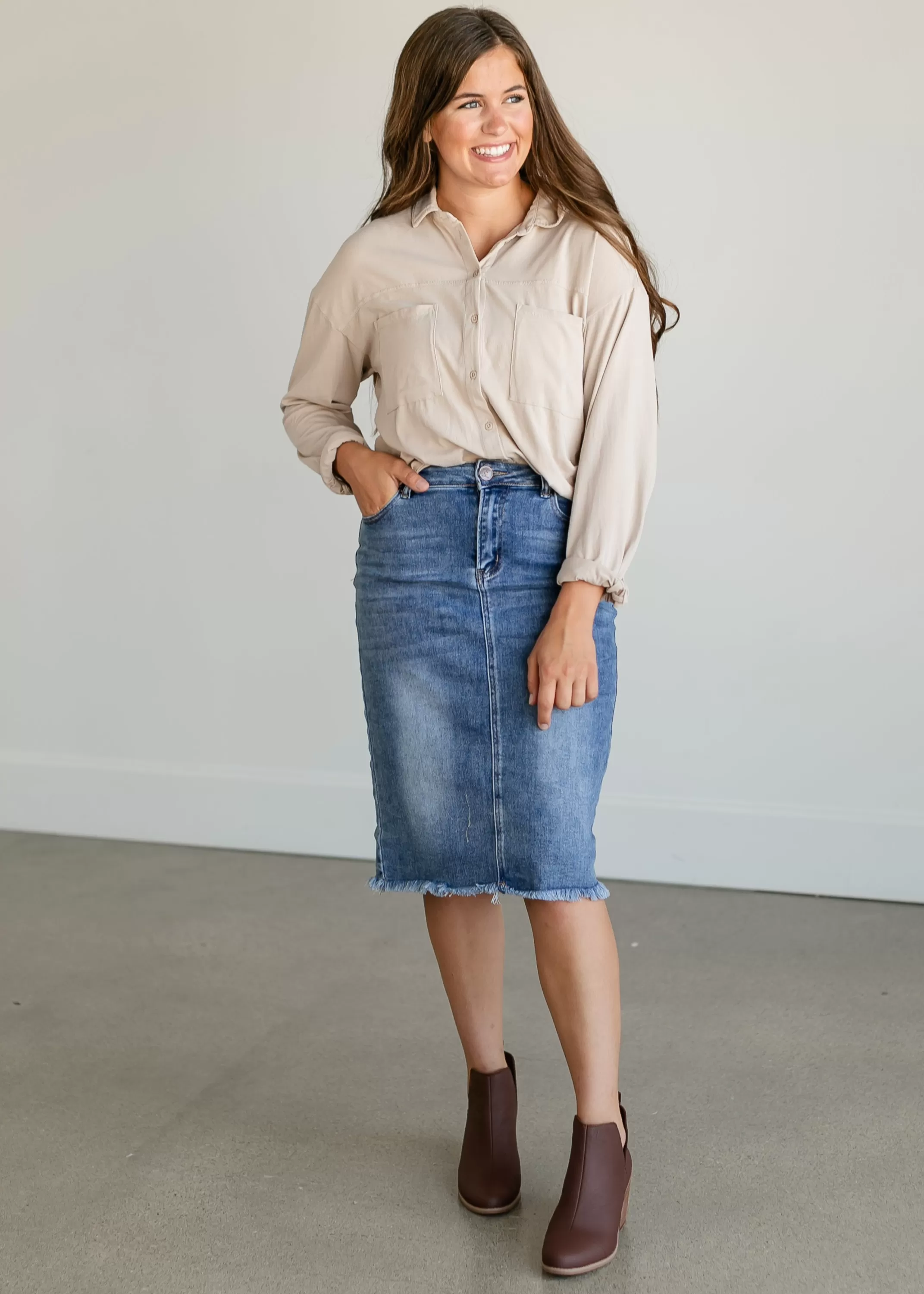 New Niccola Button-Up Top Women Nursing Friendly