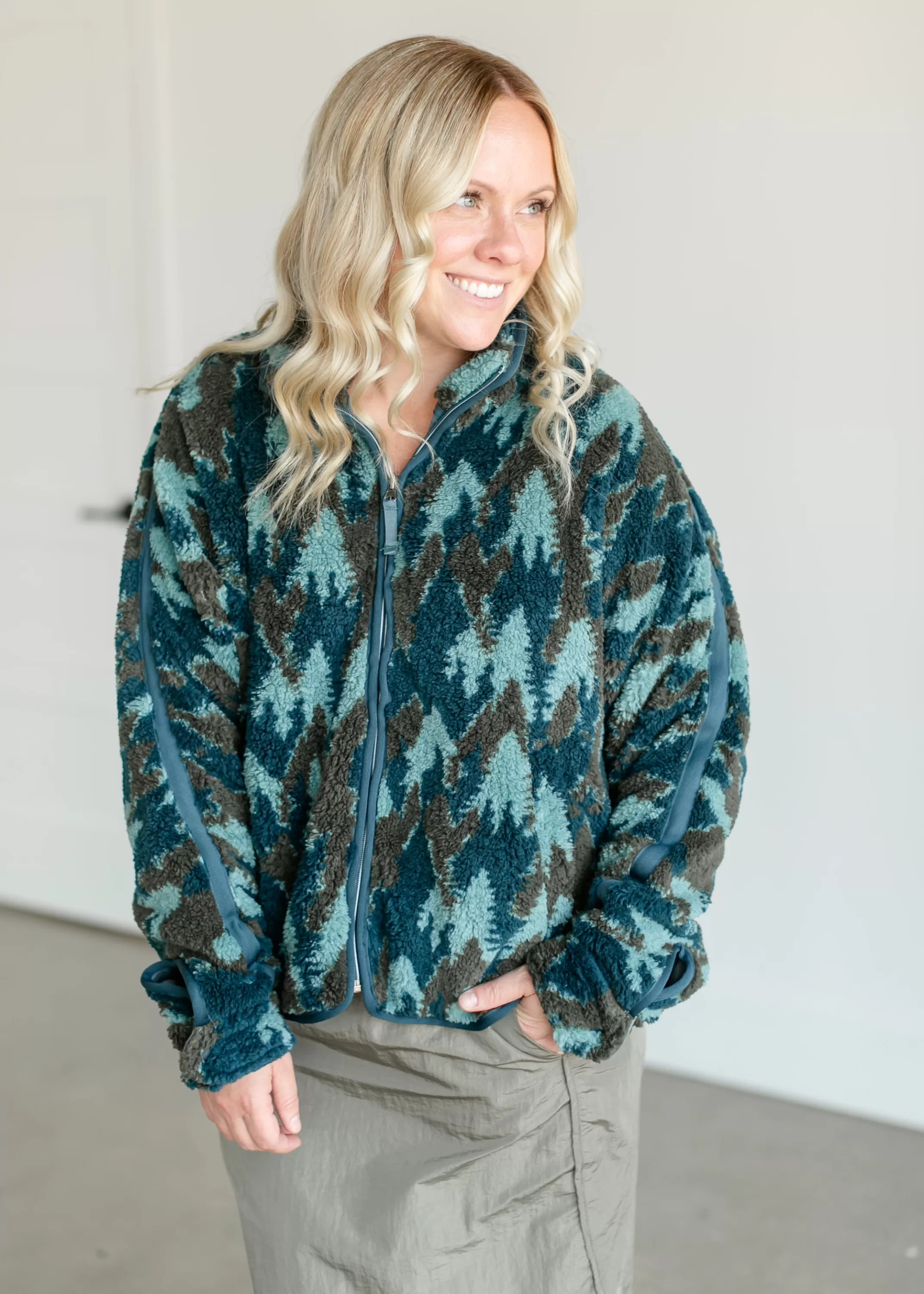 Hot Sequoia Fleece Zip Up Jacket Women Jackets